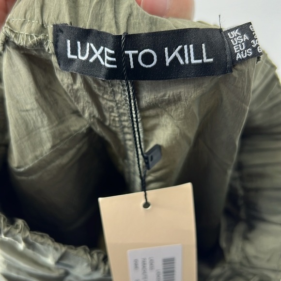 Luxe to kill NWT women’s parachute pants 2 - Picture 7 of 9